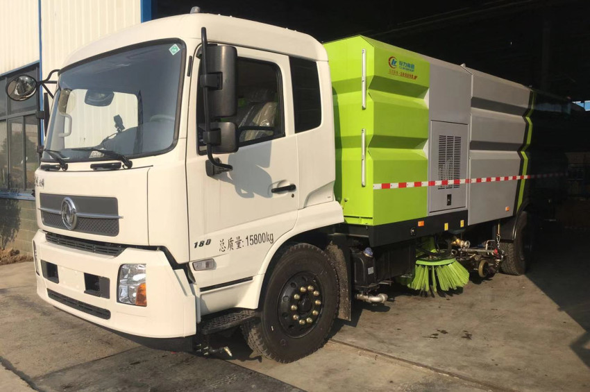 山西客户喜提东风天锦高端洗扫车 山西客户喜提东风天锦高端洗扫车